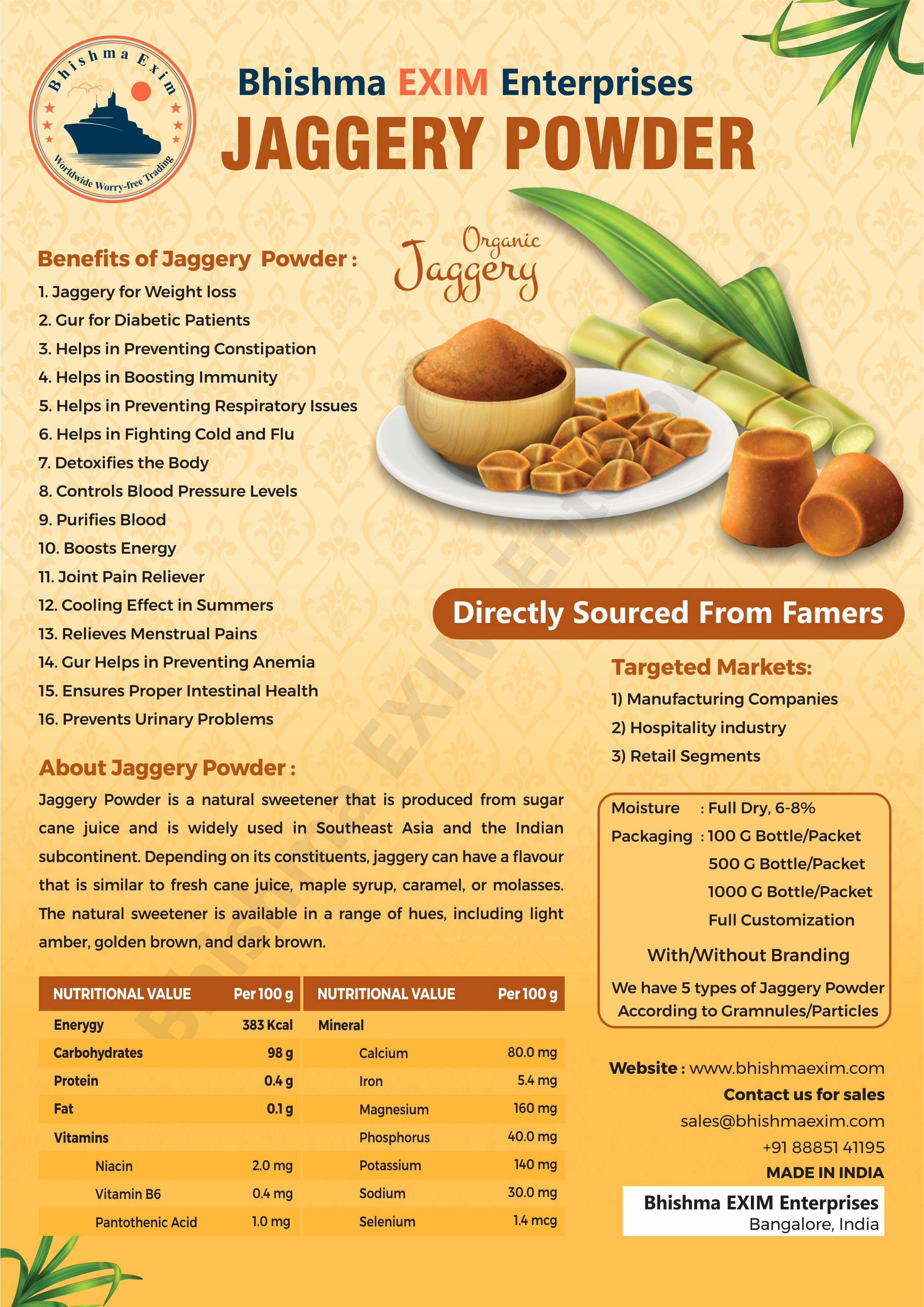 organic jaggery powder-11534372