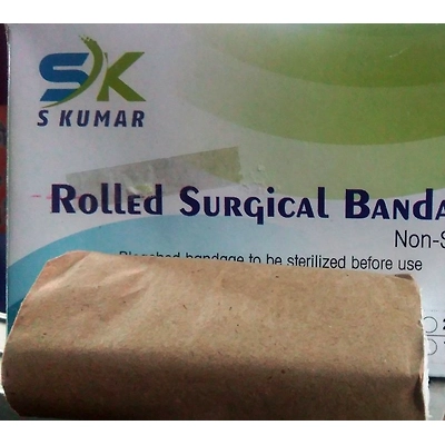 Handloom Cotton Bandage 15cm*4mtr-1