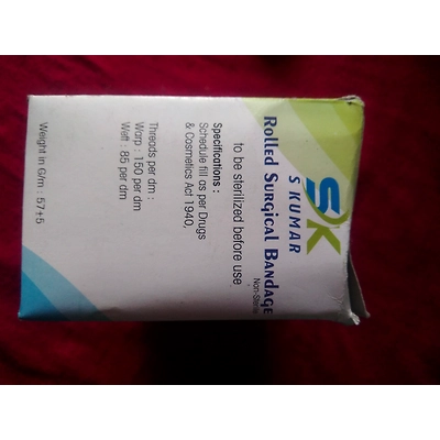 Handloom Cotton Bandage 15cm*4mtr-4