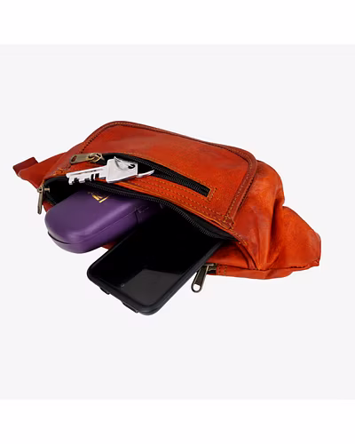 Leather Bum Bag-3