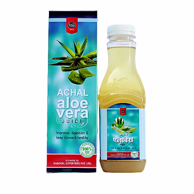 kaachal aloe vera juice lily desert organic achal 500 ml