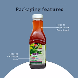 Basic Ayurveda Mix Herbal Juice Immunity Gooseberry java Plum 500ml