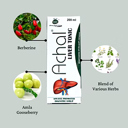 kaachal liver tonic detox forte essential supplement achal ayurvedic 400ml
