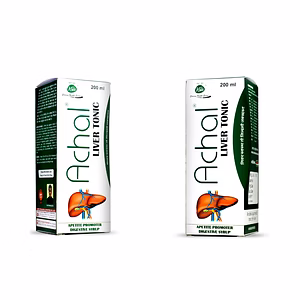 Liver Tonic Detox Forte Essential Supplement Achal Ayurvedic 400ML