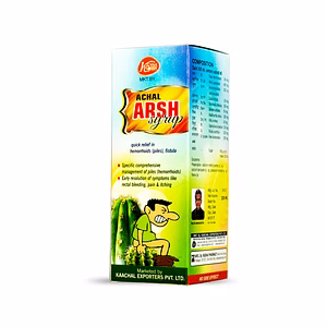 Achal Arsh Herbal Syrup (200ml) For Piles, Haemorrhoids, Itching, Pain