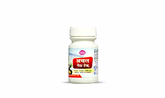 Achal Ayurvedic Gas Tablets for Constipation Stomach Gas Acidity 100 tabs