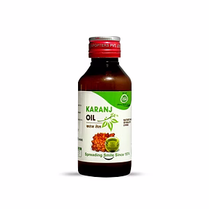 Karanj Oil Natural Seed 100% Pure Ayurvedic Carrier Essential Skin Cold Pressed 100 ml
