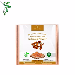 trixty alpinia galanga wild koshtha kulinjan powder organic indian free ship 100gm