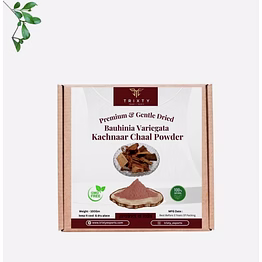trixty bauhinia variegata kachnaar chaal powder organic indian 100gm