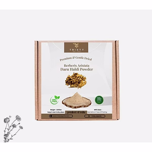Berberis Aristata Daru Haldi Powder Pure Organic Indian Free Shipping 100gm