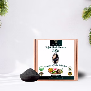 Trixty Black Henna Powder For Hair Colour Dye 100gm