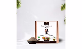 Trixty Sojat Dark Brown Henna Powder Hair Colour Dye 100Gm