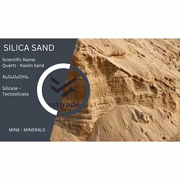 silica sand