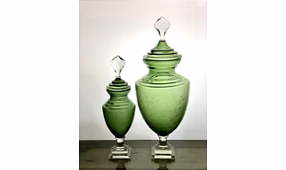 Trophy Lid Decorative Jar