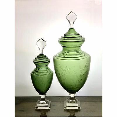 trophy lid decorative jar