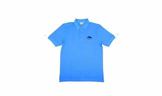 Sky Blue Polo Men T-Shirt