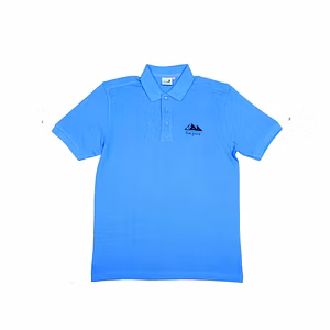Sky Blue Polo Men T-Shirt