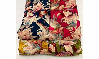Polyester Georgette 7.200 KG Fabric WEIGHTLESS