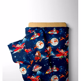 christmas print fabric
