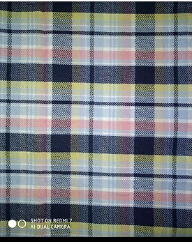 Yarn dyed woven twill