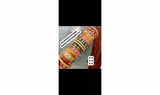 bridal multicolour chura