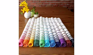 Asymmetric Stripe Table Napkin