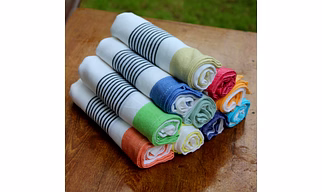 Bloc Stripe Kitchen Towels