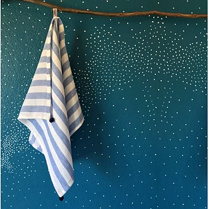 Waffle Stripe Kitchen Towel