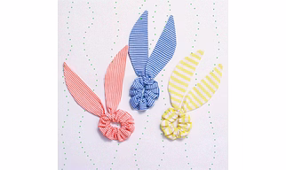 Set Of 3 Ribbon Scrunchies