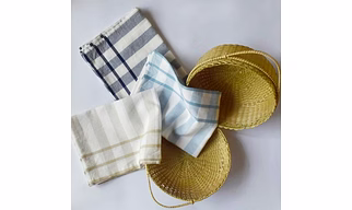 Border Stripe Kitchen Towel