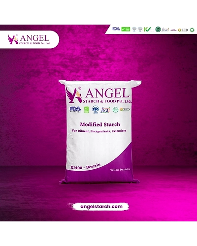 Modified Starch Dextrins E 1400 for Diluent, Encapsulants, Extenders-Yellowdextrin