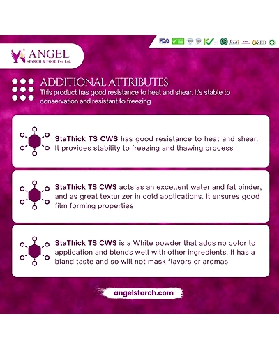 Modified Starch E1414 Acetylated distarch phosphate Cold Water Soluble Tapioca Starch-4