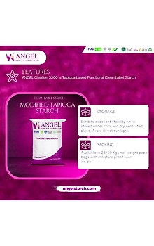 Clean Label Starch Physically Modified Starch Tapioca Starch