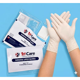 best india latex exami (powdered)nation gloves