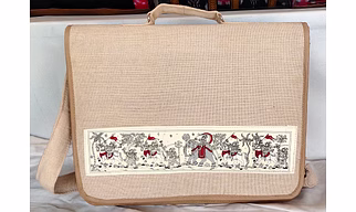 Jute Laptop Bag