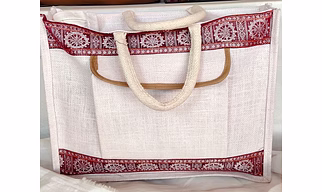 jute hand bag