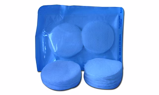 Blue Cotton Gauze Sponge Custom, Standard, Rectangular