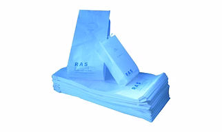 Blue Cotton Gauze Sponge Custom, Standard, Rectangular