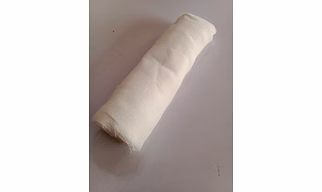 White Cotton Gauze Sponge 15 x 24 cm, Standard, Rectangular