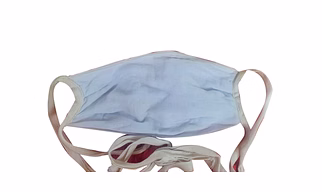 Blue Cotton Gauze Sponge Custom, Standard, Rectangular