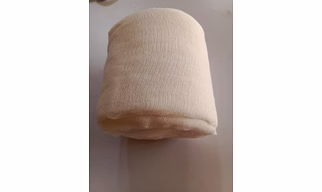White Cotton Gauze Sponge Custom, Standard, Rectangular
