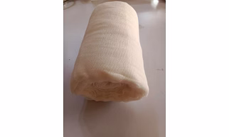 White Cotton Gauze Sponge Custom, Standard, Rectangular