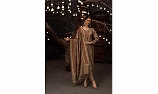Salwar Suits #AF6211-Light Brown