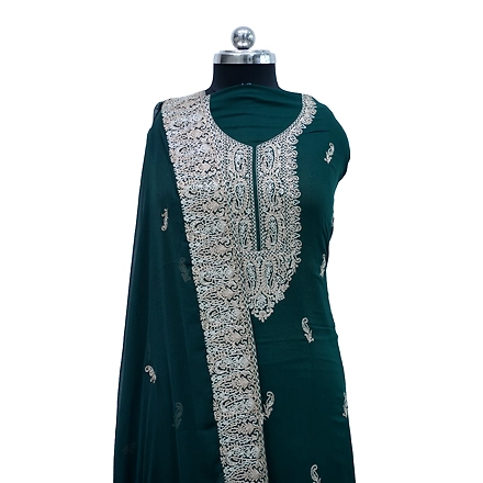 salwar suit-GREEN-1