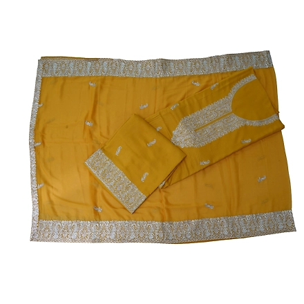 salwar suit-MUSTARD-2