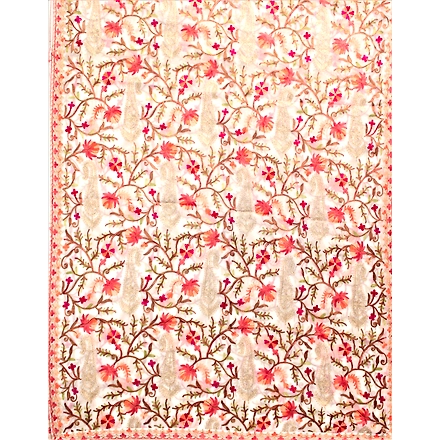 THREADWORK RAYON SALWAR SUITS( #N213  -OFFWHITE)-WHITE-1
