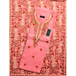 THREADWORK RAYON SALWAR SUITS ( #N213 -PINK)