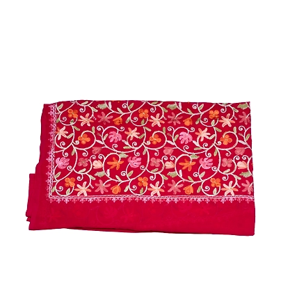 THREADWORK GEORGETTE SALWAR SUITS (#GEORGETTE-MEHROON)-MEHROON-3