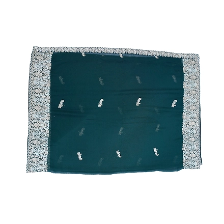 THREADWORK RAYON SALWAR SUITS(# Z302 -GREEN)-GREEN-4