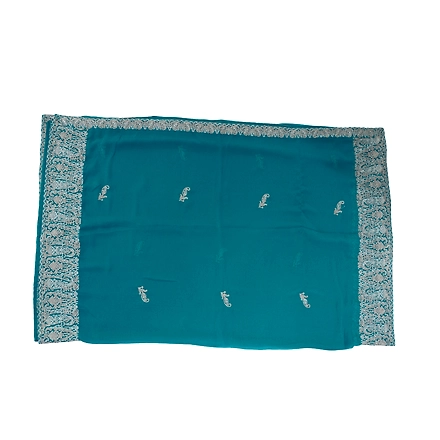 THREADWORK RAYON SALWAR SUITS(# Z302 -GREEN)-GREEN-4